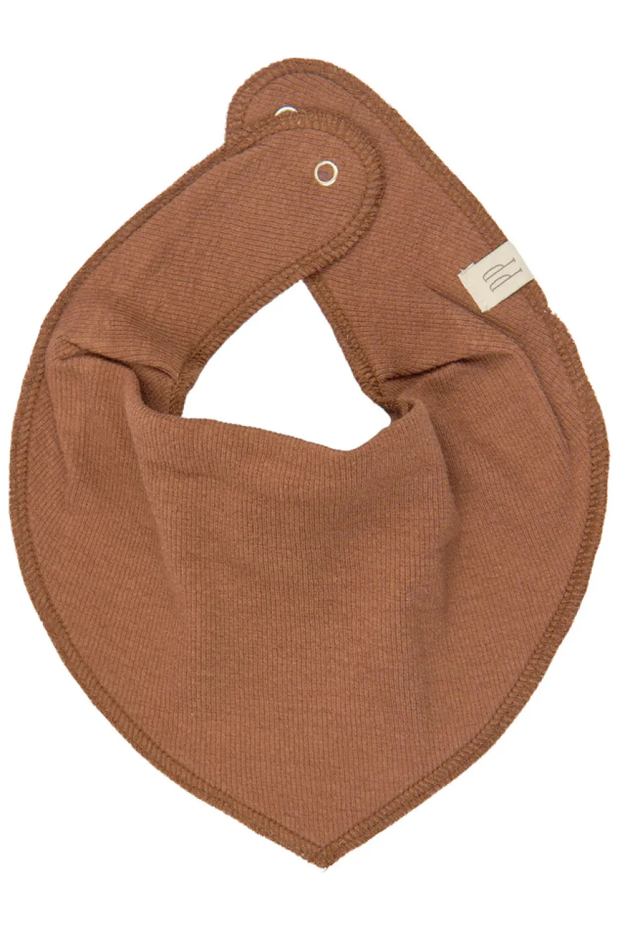 Petit Piao Sky Bib 2-Pack - Rawhide Striped