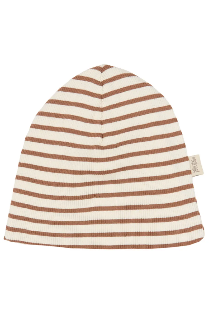 Petit Piao Sky Mössa 2-Pack - Rawhide Striped