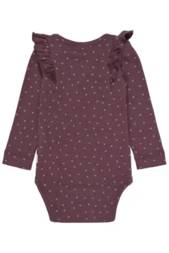 Petit Piao Sonja Långärmad Body - Huckleberry Heart