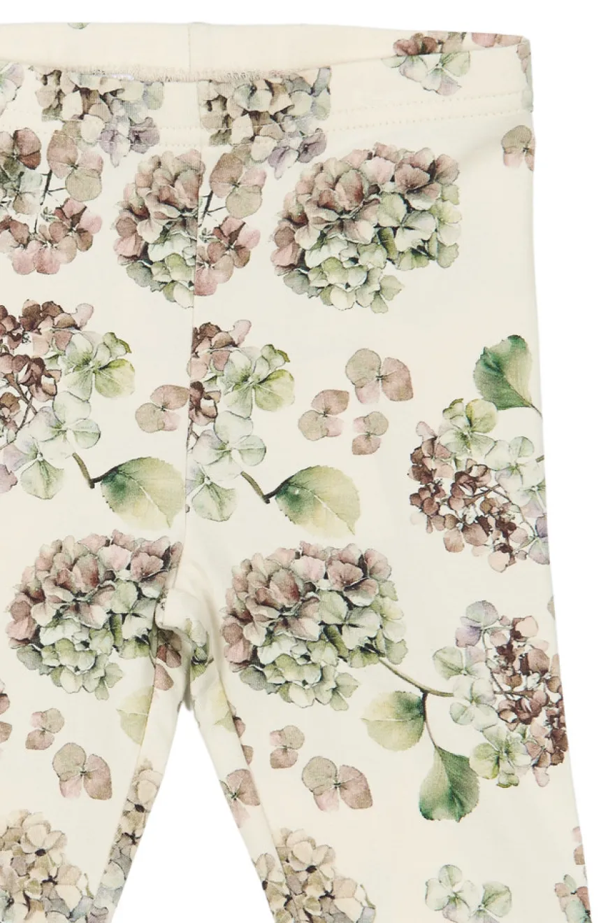 Petit Piao Star Leggings - Eggnog Hydranger
