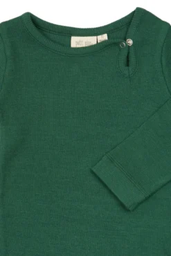 Petit Piao Stone Långärmad Body - Trekking Green