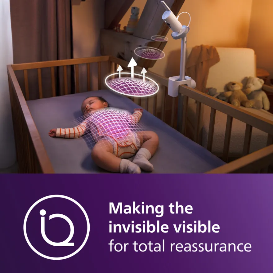 Philips Avent Babymonitor Med Sömn & Andningsspårning