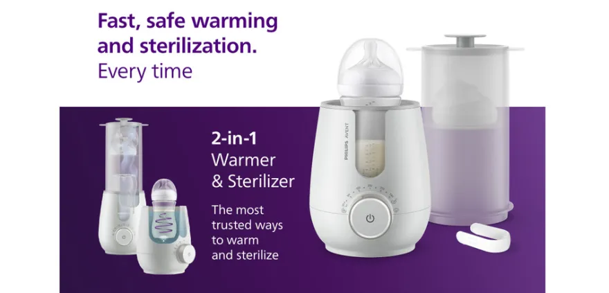 Philips Avent Premium 2-in-1 Flaskvärmare & Sterilisator