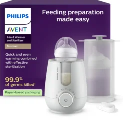 Philips Avent Premium 2-in-1 Flaskvärmare & Sterilisator