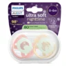 Philips Avent Ultra Soft Nattnapp 0-6m - Gul/Röd
