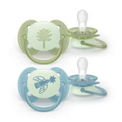 Philips Avent Ultra Soft Nattnapp +18m - Grön/Blå