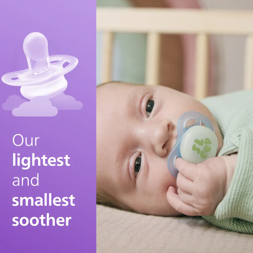 Philips Avent Ultra Start Napp 0–2 mån - ljusgrön/ljusblå