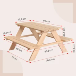 Picknickbänk Utomhus