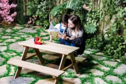 Picknickbänk Utomhus
