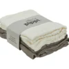 Pippi Ekologisk Muslinfilt 4-pack 65x65 cm - Cinder