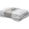 Pippi Ekologisk Muslinfilt 4-pack 65x65 cm - Vit