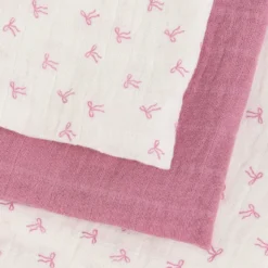 Pippi Muslinfilt 3‑pack 65x65 - Mauve Orchid