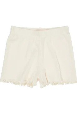 Pointelle shorts - CREAM