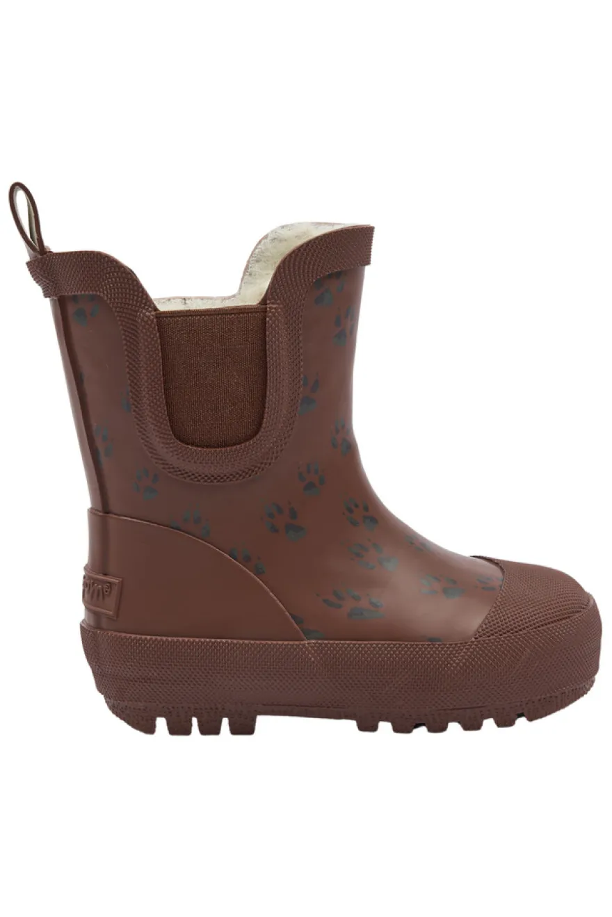 PomPom Brook Termo Gummistövlar - Tortoise Shell Paw