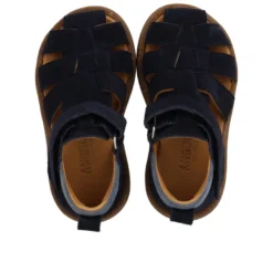 Prewalker Sandal m. Kardborre - Navy/Blue Fog