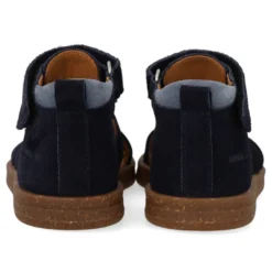 Prewalker Sandal m. Kardborre - Navy/Blue Fog