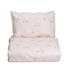 Påslakan Bunny Spjälsäng - Rosa