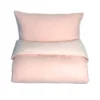 Påslakan Little Wave Spjälsäng - Light Pink