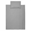 Påslakanset Spjälsäng - Grey