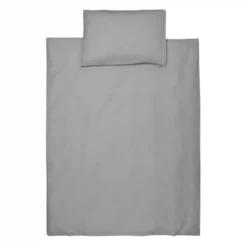 Påslakanset Spjälsäng - Grey