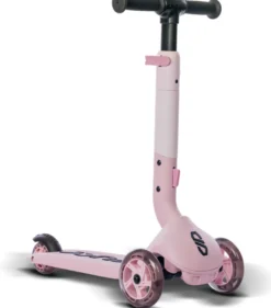 Puky Push Ihopfällbart Sparkcykel med LED - Pink