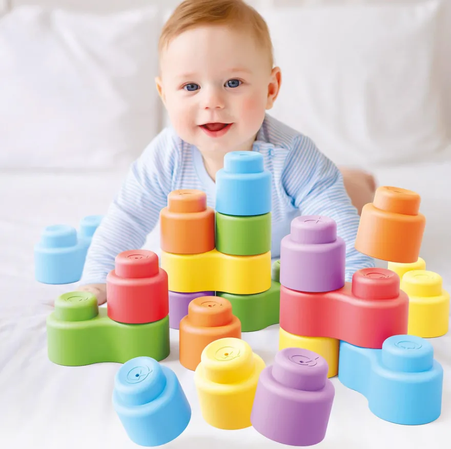 Quercetti Momy Soft - 24 Mjuka Klossar
