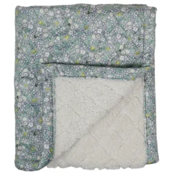 Quiltad Filt - Beskow Blomsterfesten Pink