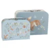 Resväska Set 2-Pack Forest Friends - Blå