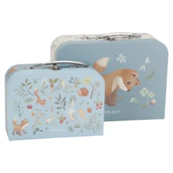 Resväska Set 2-Pack Forest Friends - Blå