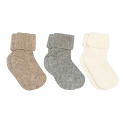 Rib Babystrumpor 3-pack - 491