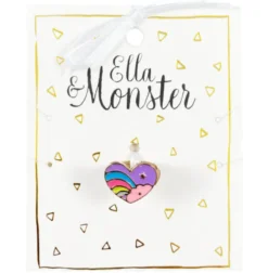 Ring Rainbow Heart Purple