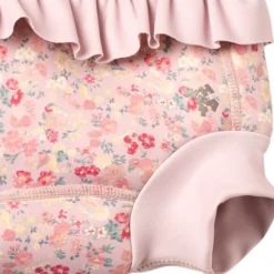 Rita Neoprene Badblöja - Powder Flowers And Seashells
