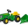 Rolly Kid Traktor John Deere Pedaltraktor med Trailer