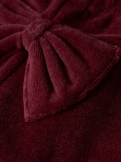 Roxy Velour Leggings - Burgundy