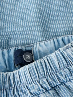 Ryan Jog Denim Shorts - Light Blue Denim