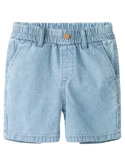 Ryan Jog Denim Shorts - Light Blue Denim