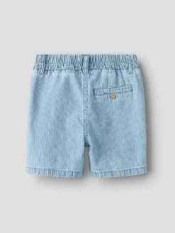 Ryan Jog Denim Shorts - Light Blue Denim
