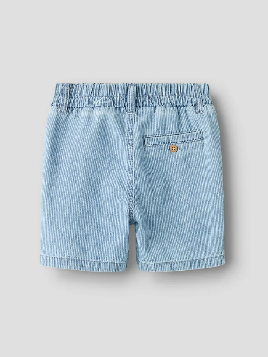 Ryan Jog Denim Shorts - Light Blue Denim
