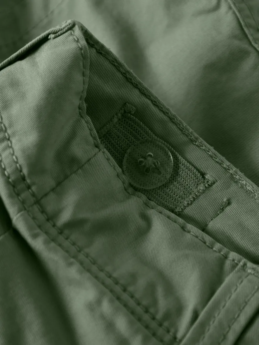 Ryan Straight Cargo Shorts - Aluminium