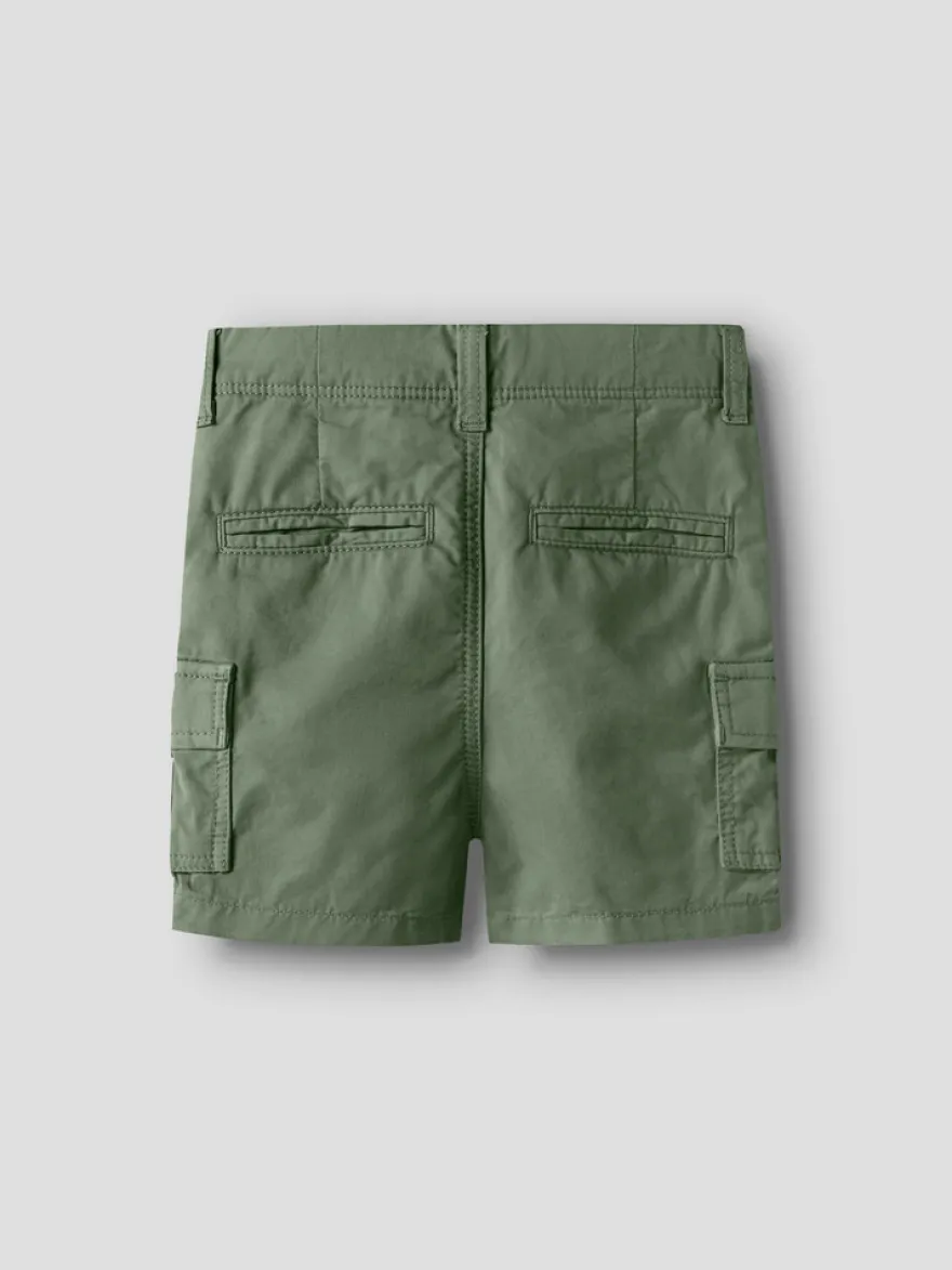 Ryan Straight Cargo Shorts - Aluminium