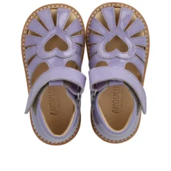 Sandaler för nybörjare med hjärta - Amethyst