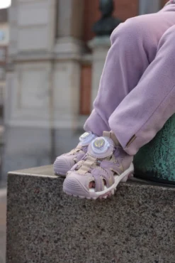 Sandaler i mesh - Mauve Shadows