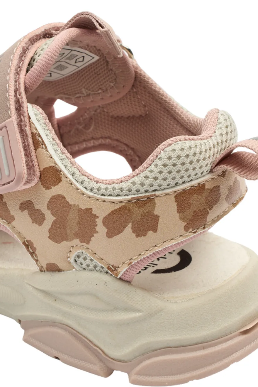 Sandal Mesh m. Velcro - Cinder