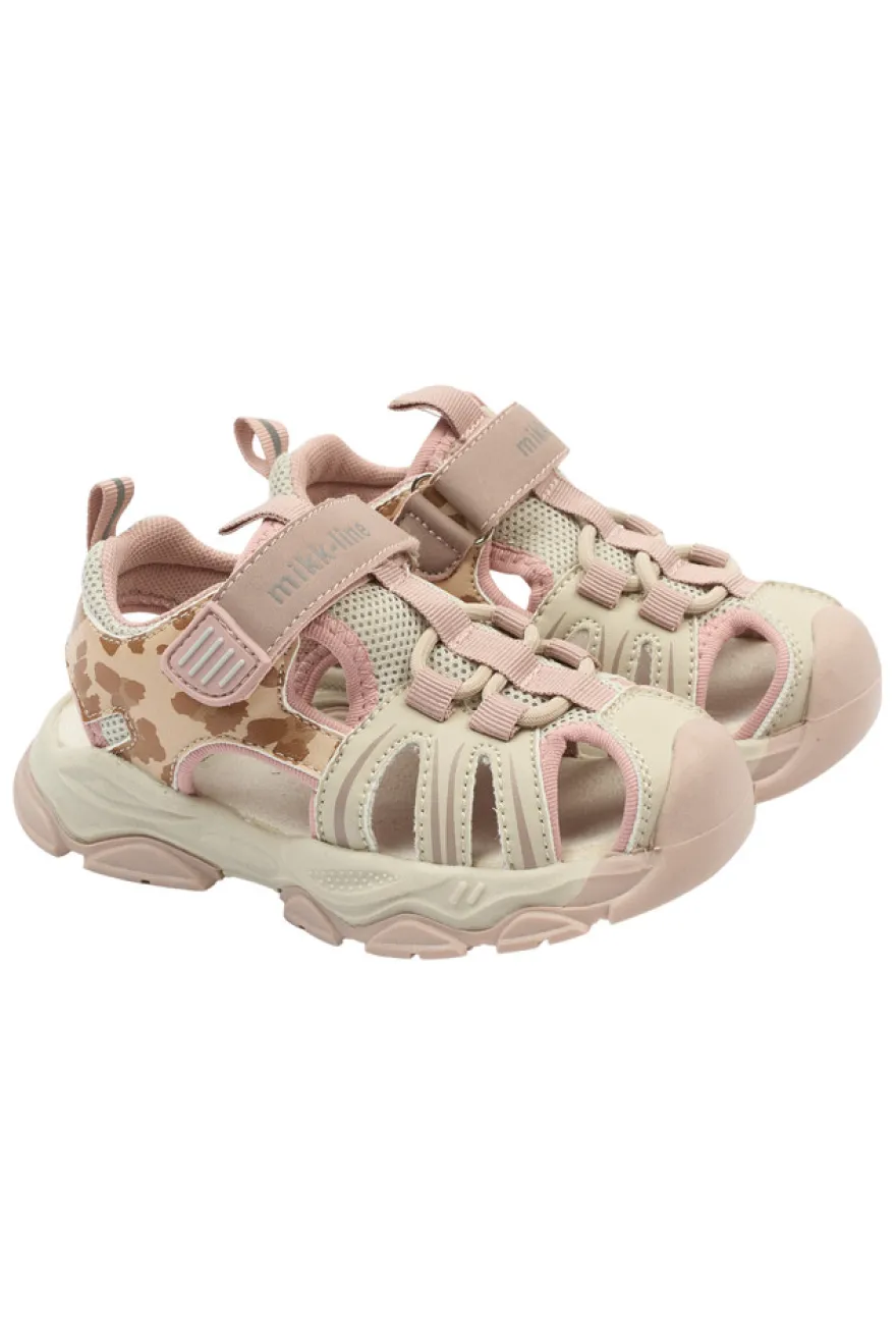 Sandal Mesh m. Velcro - Cinder