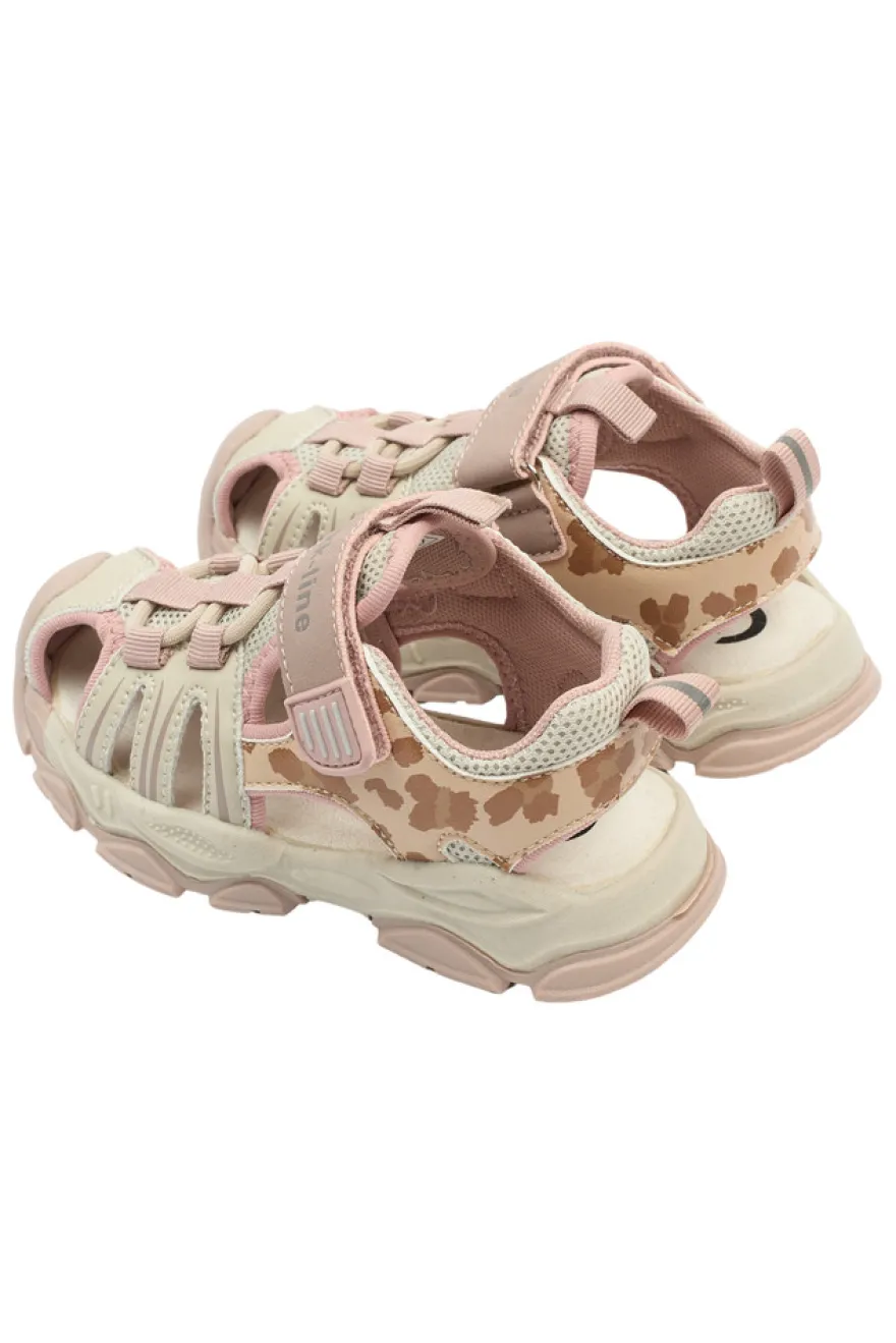 Sandal Mesh m. Velcro - Cinder