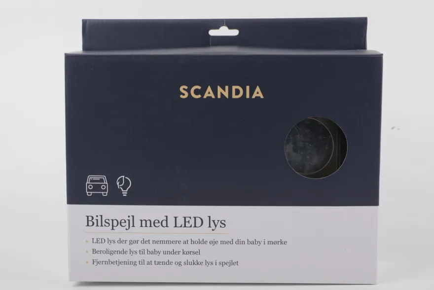 Scandia LED Bilspegel