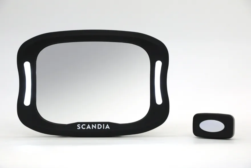 Scandia LED Bilspegel
