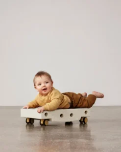 Scooterbräda - Sand Grey/Honey Yellow