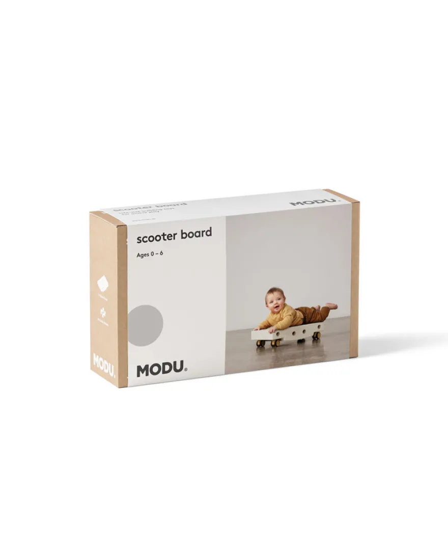 Scooterbräda - Sand Grey/Honey Yellow