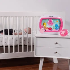 Sea Dreams Soother™ Aktivitetsmobil med Ljud - Rosa